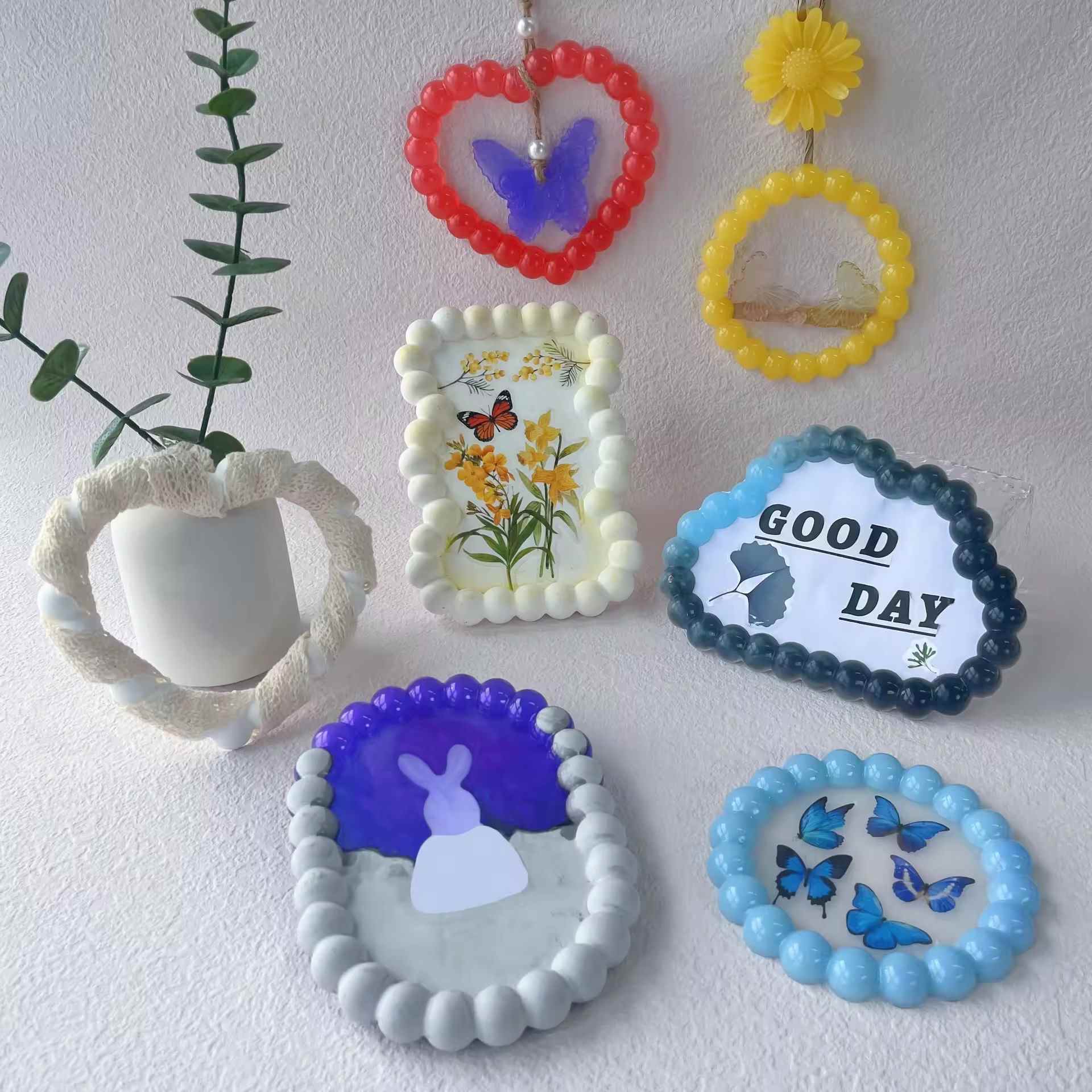 Cloud Coaster Tray Mould For Resin, Gypsum & Art Crafts Making Silicone Mold