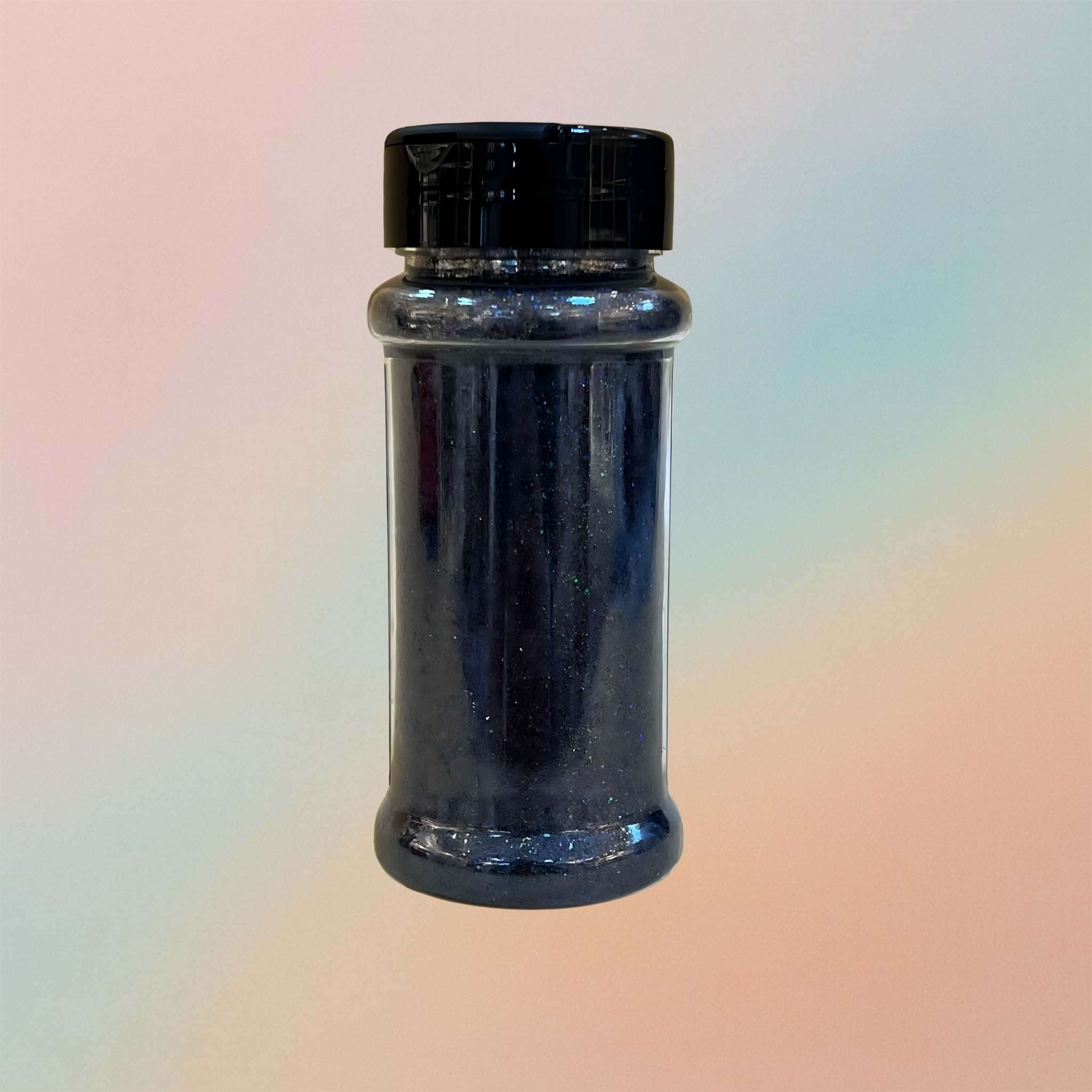 Combi Black Holographic Glitter Bottle