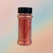 Combi Red Orange Holographic Glitter Bottle