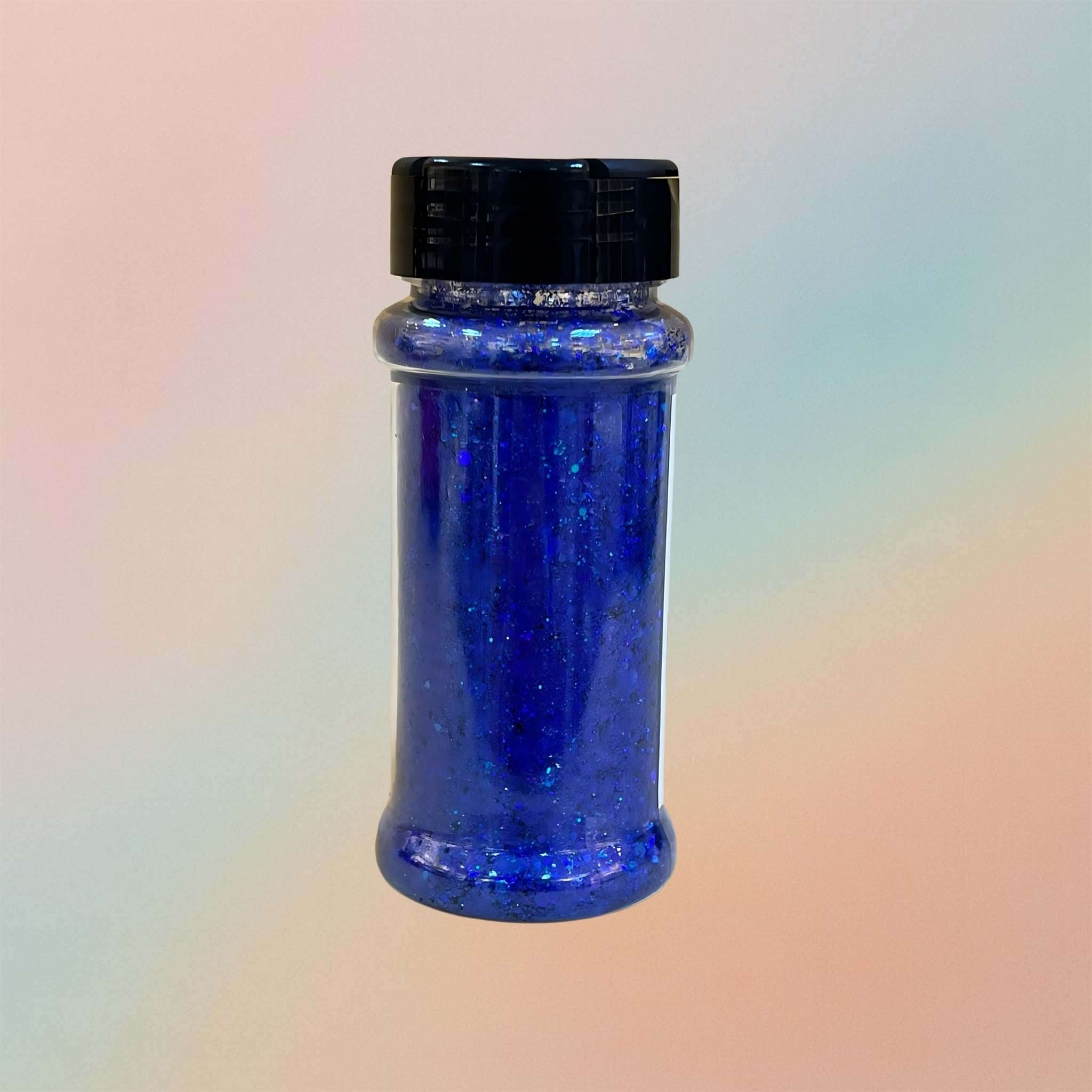 Combi Royal Blue Holographic Glitter Bottle