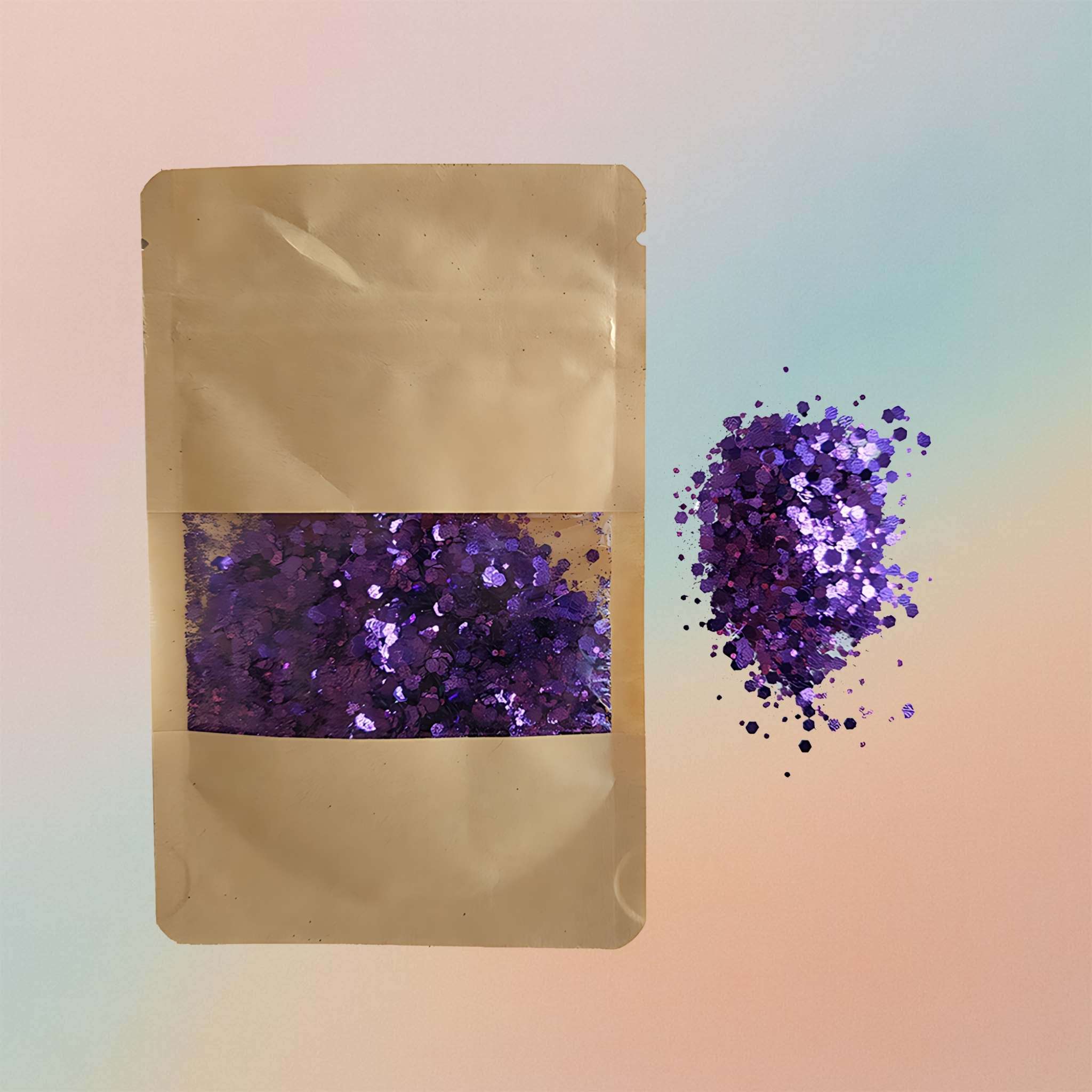 Combi Violet Glitter