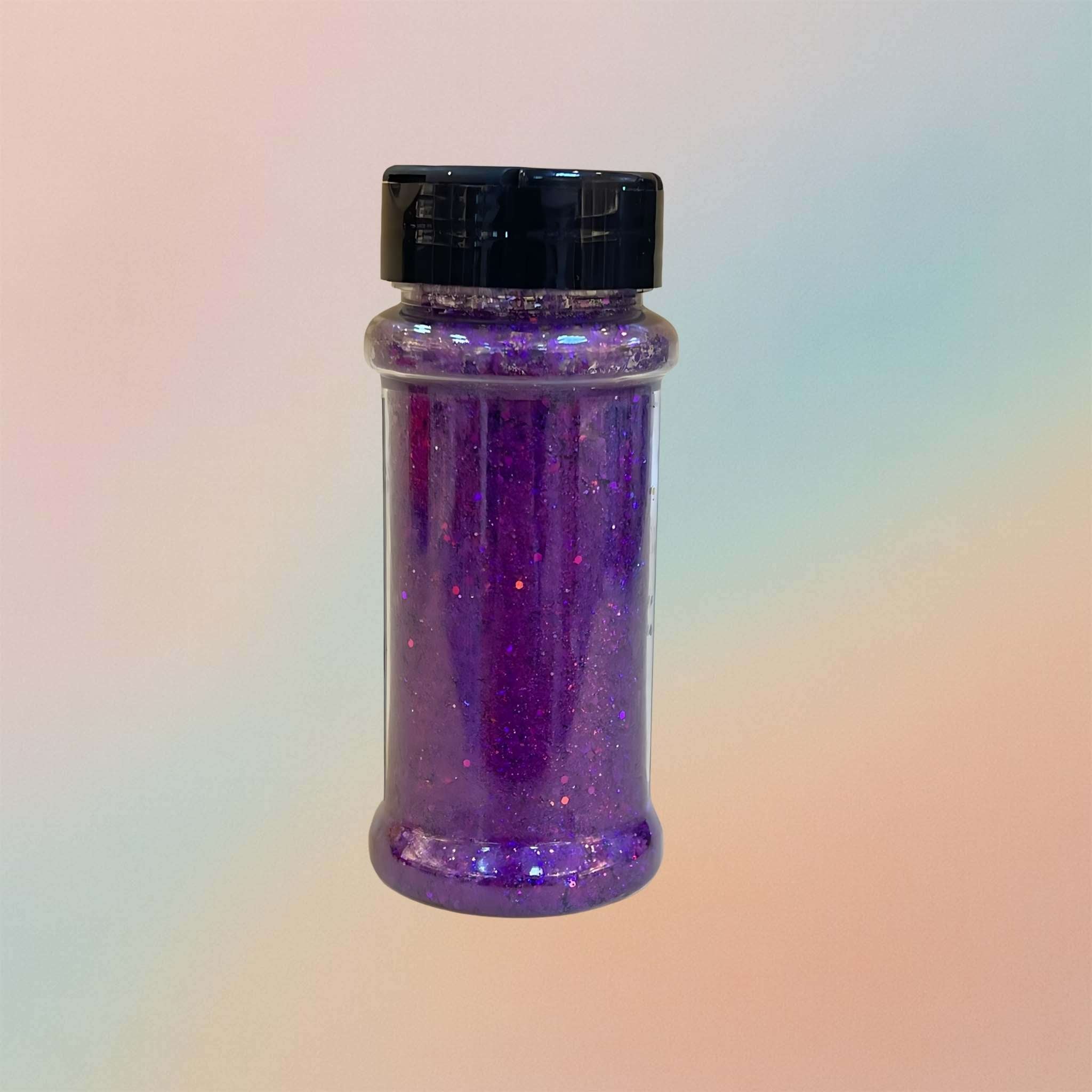 Combi Violet Holographic Glitter Bottle