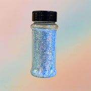 Combi White Holographic Glitter Bottle