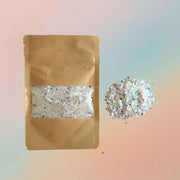 Combi White Glitter