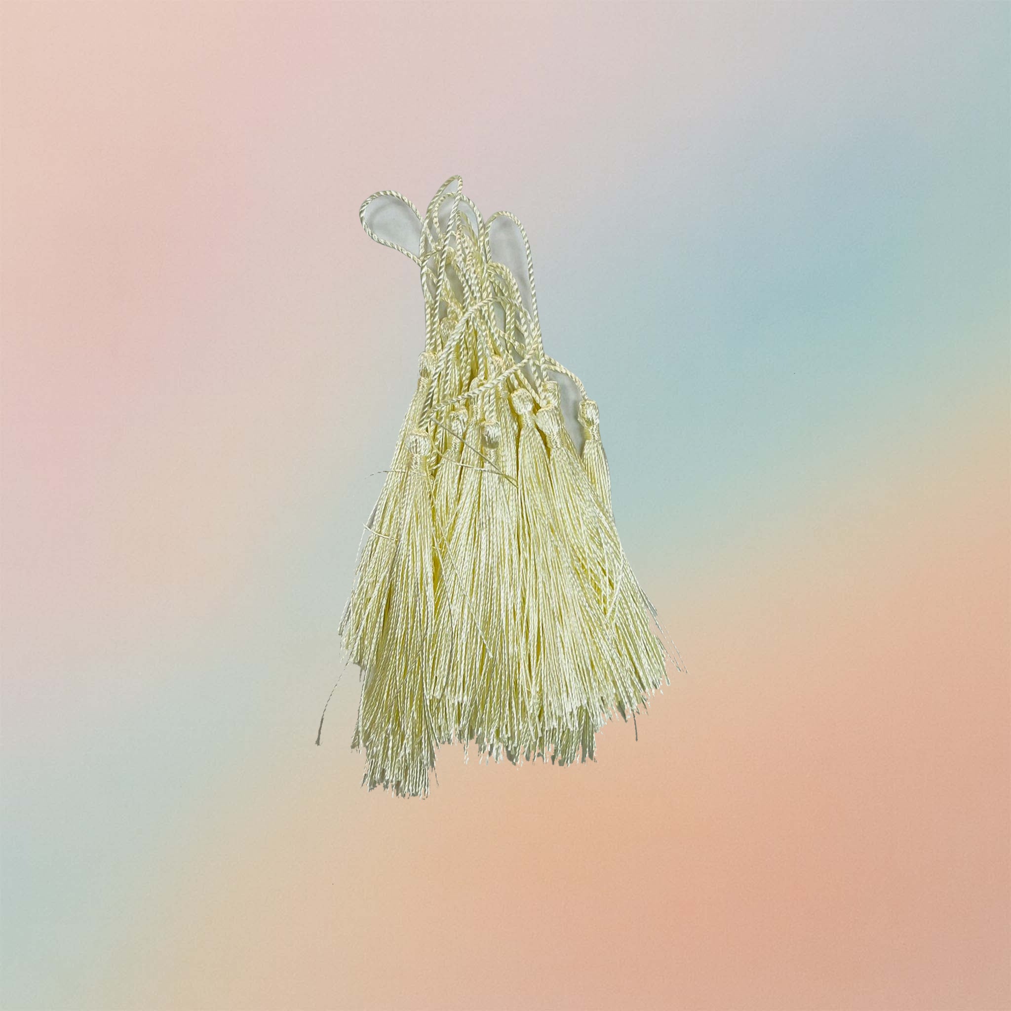 Bookmarks Polyester Silk Tassels 10pcs In 1 Bag