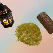 Crushed Glass For Resin Epoxy Geode Art Metallic, Shiny, Bright, For DIY Art And Craft Projects - Gold