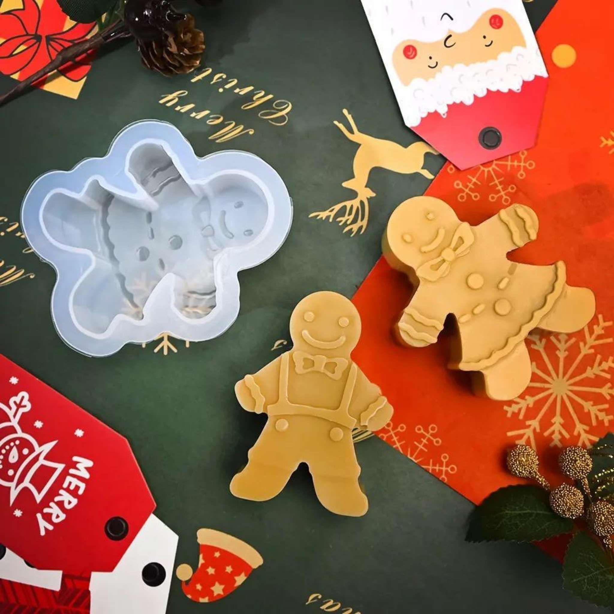 DIY Christmas House Silicone Molds