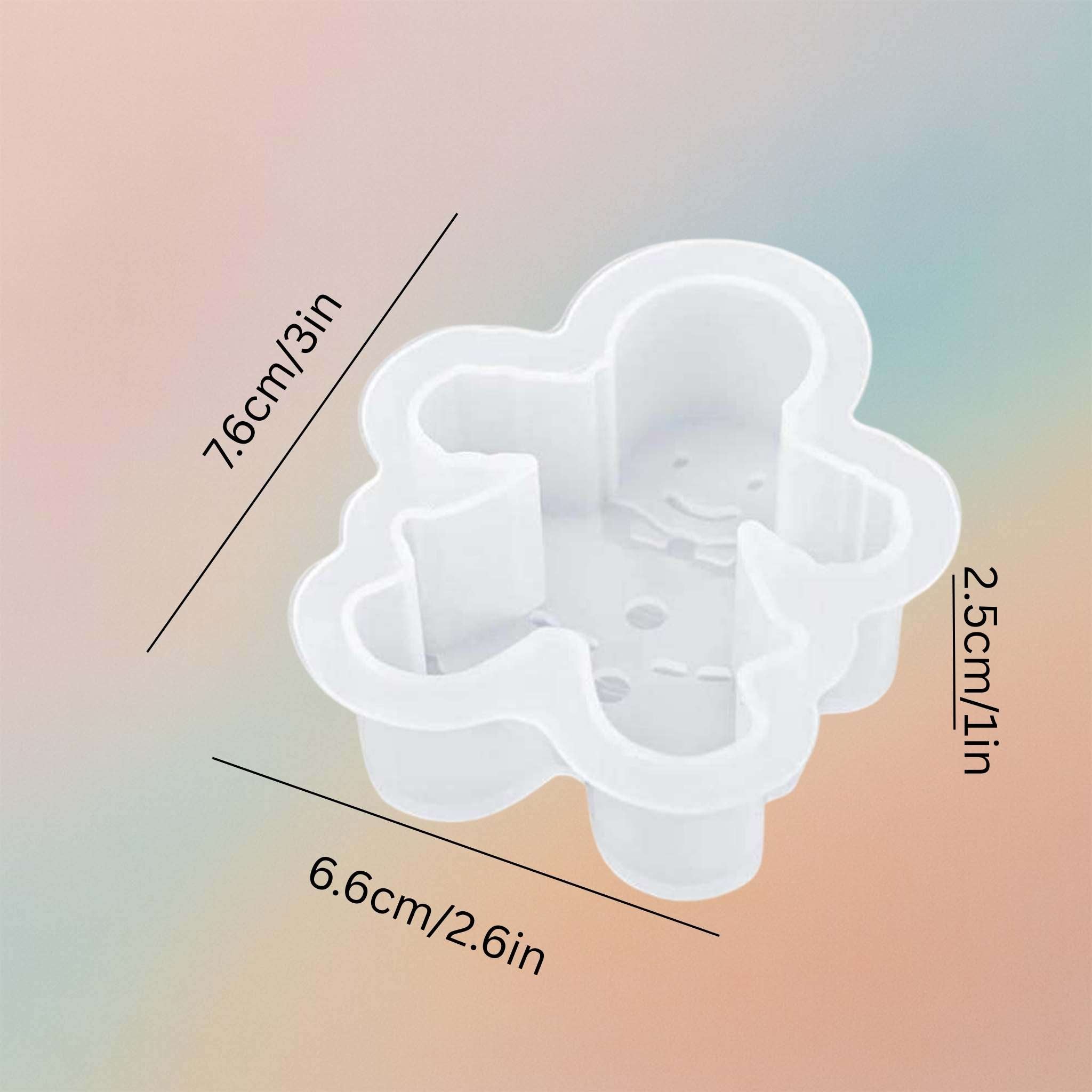 DIY Christmas House Silicone Molds