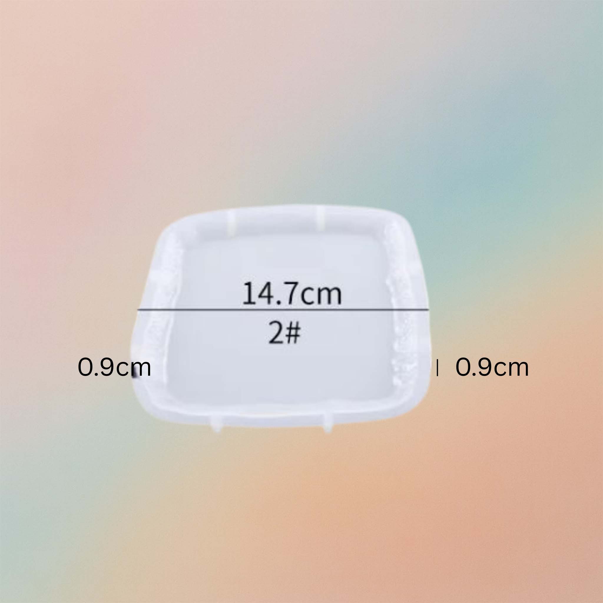 DIY Irregular Coaster Cup Mat Silicone Mold