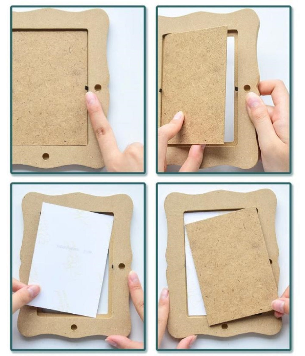 DIY Picture Frame For Mosaic Art Craft