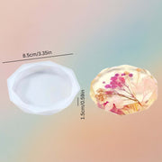 DIY Round Candles Base Resin Coaster Molds