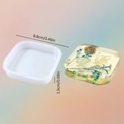 DIY Sqaure Candles Base Resin Coaster Molds