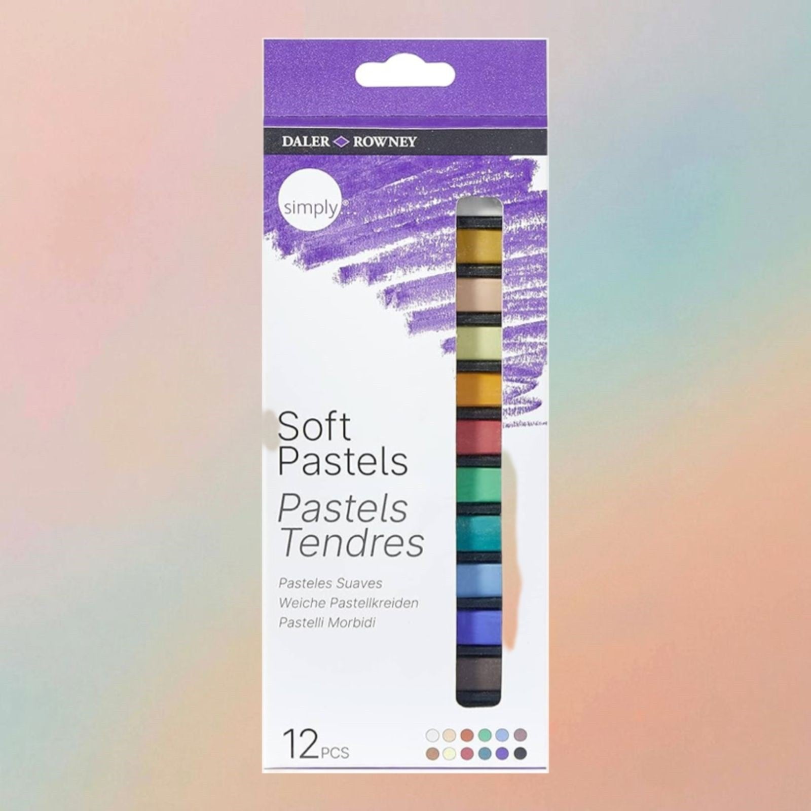 Daler rowney Simply Soft Pastels 12 Pieces
