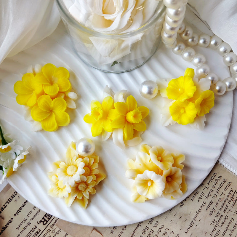 Daisy Flowers Styles Flower Candle Molds Scented Candle Mold