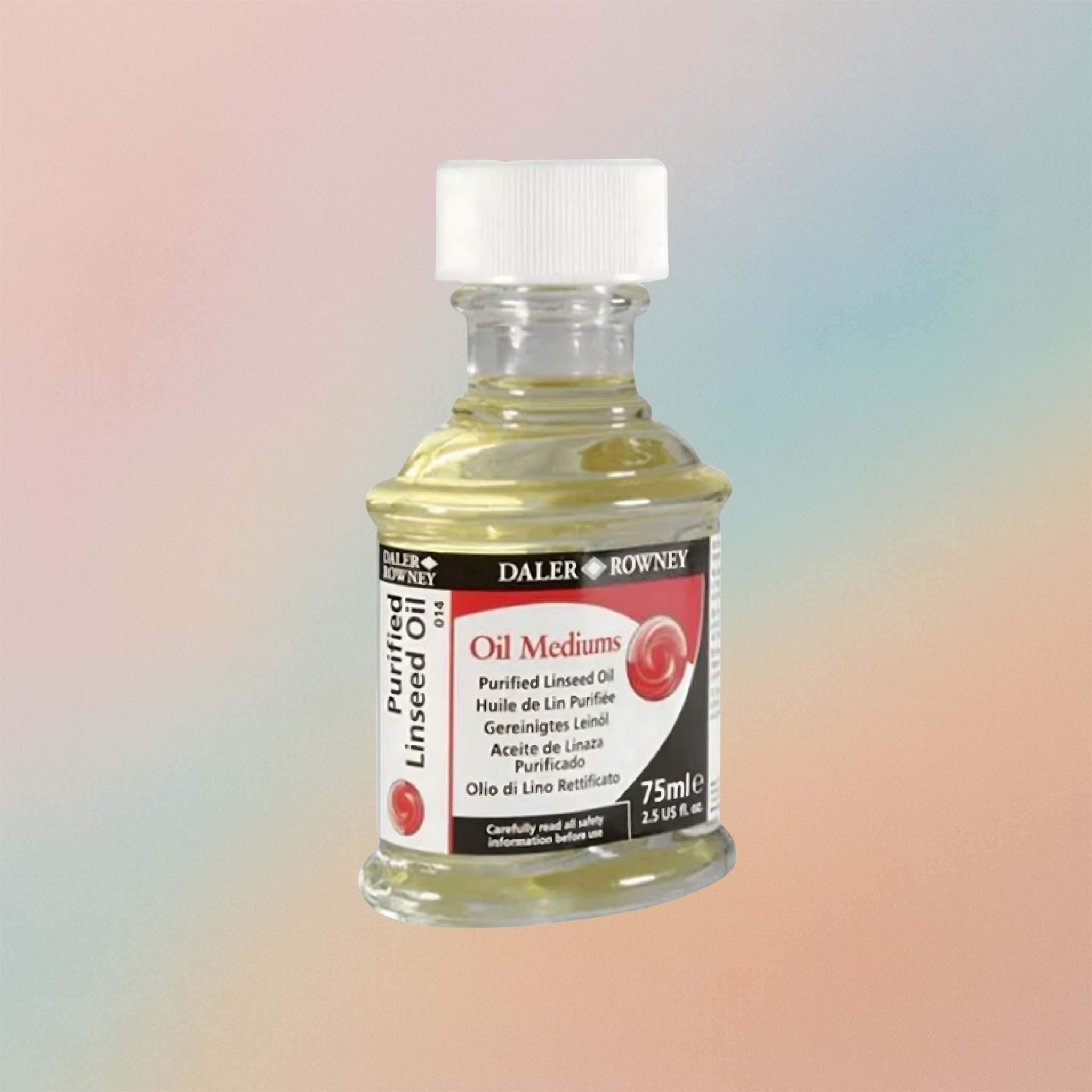 Daler Rowney 75ml Purified Linseed Oil