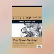 Daler Rowney Fine Grain Cart Pad A3 160GSM