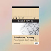 Daler Rowney Fine Grain Drawing Pad A3 120GSM