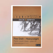 Daler Rowney Fine Grain Heavy Weight Pad A4 200GSM