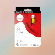 Daler Rowney Simply Oil 6Xl2 2ML Set