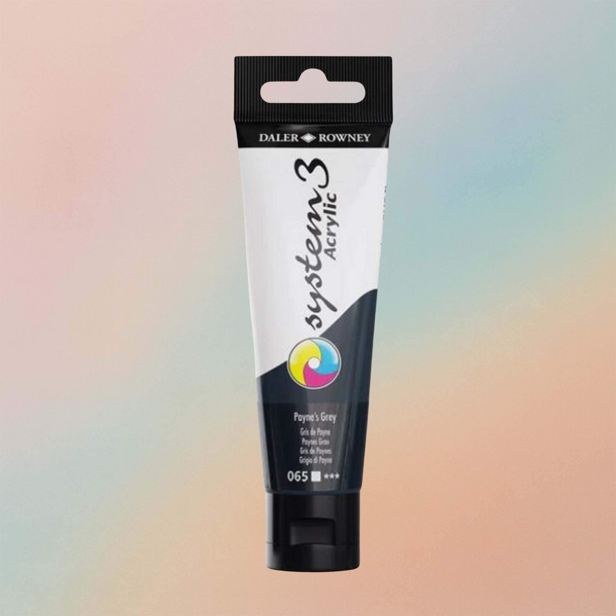Daler Rowney System3 Acrylic 59ml Paynes Grey