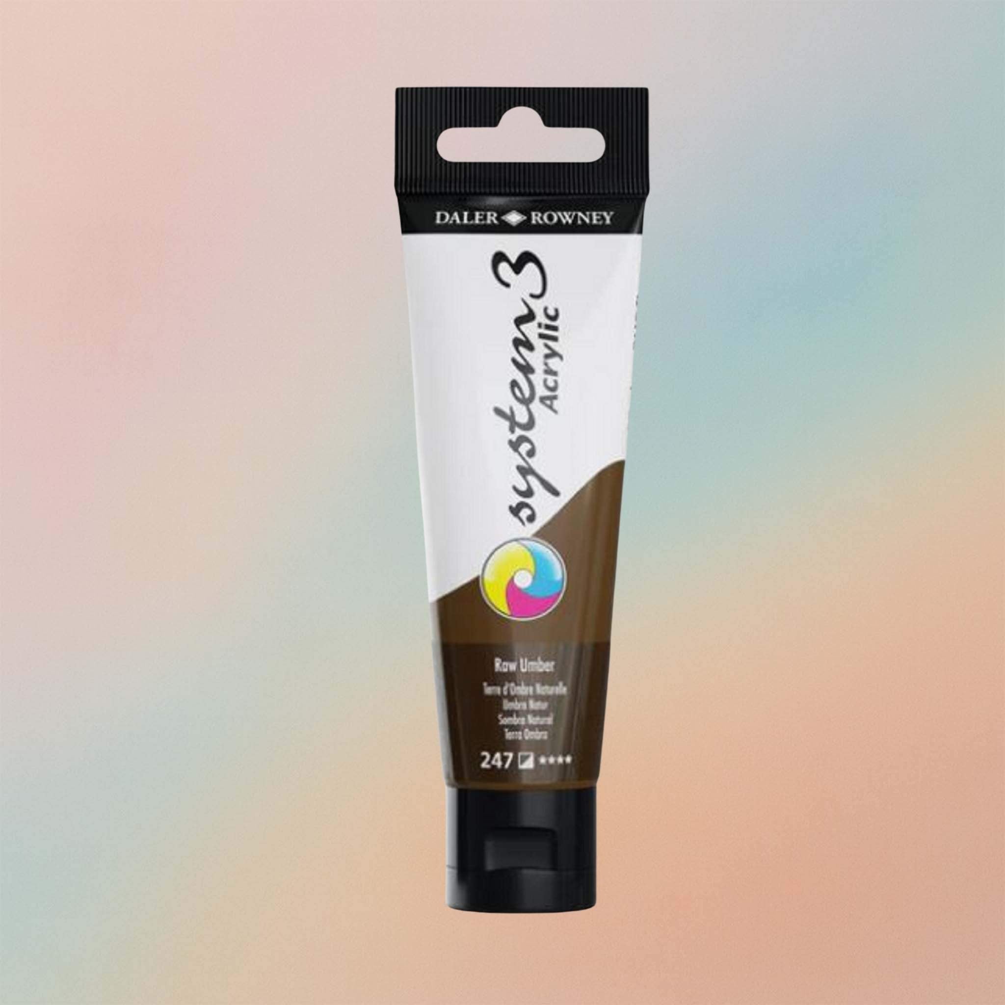 Daler Rowney System3 Acrylic 59ml Raw Umber