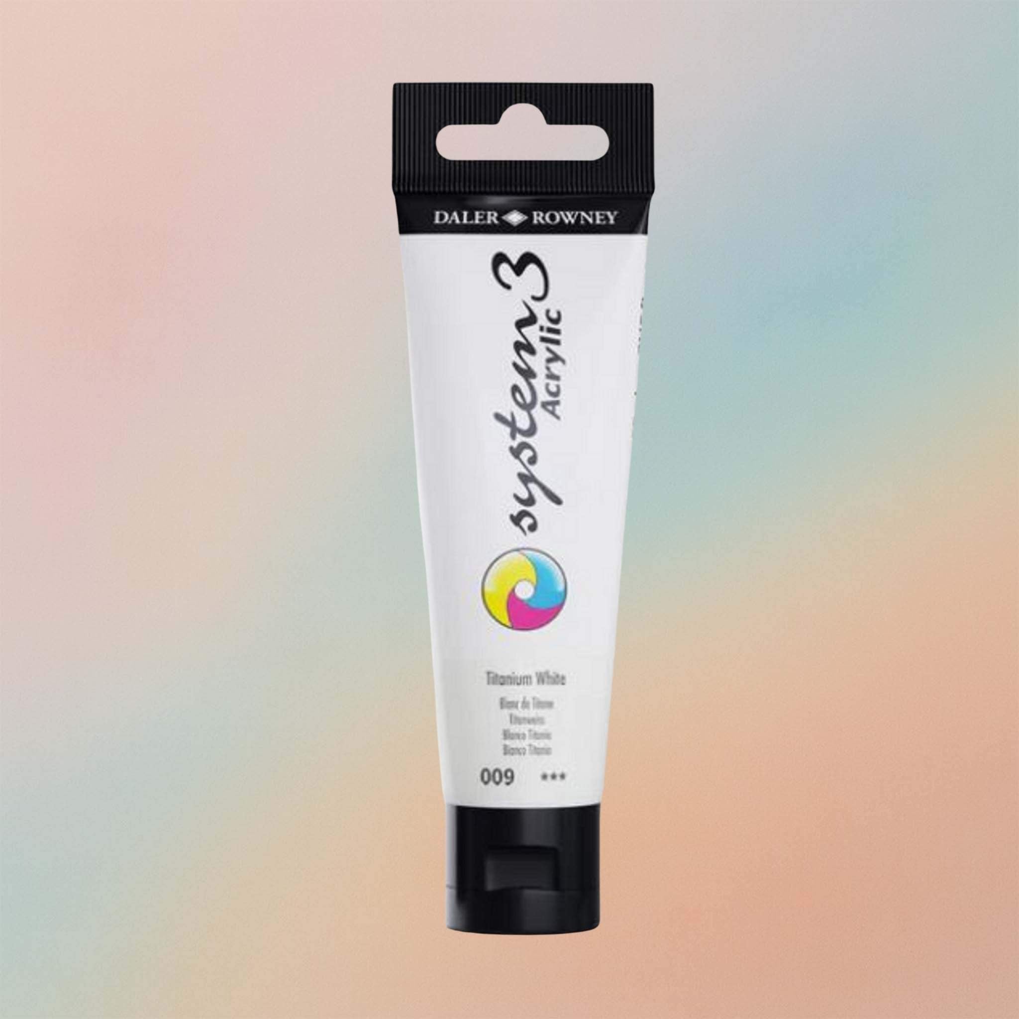 Daler Rowney System3 Acrylic 59ml Titanium White