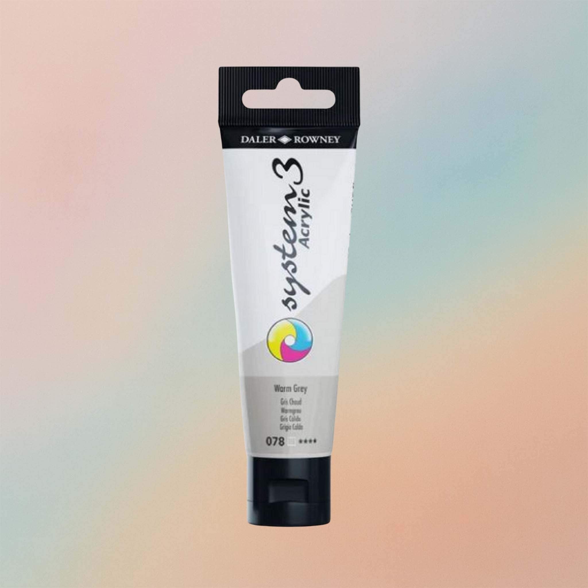 Daler Rowney System3 Acrylic 59ml Warm Grey