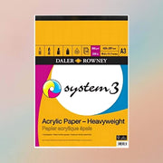 Daler Rowney System 3 Acrylic Pad A3