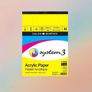Daler Rowney System 3 Acrylic Pad A4