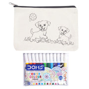 Pourezy Dog Family Canvas Pouch Kit