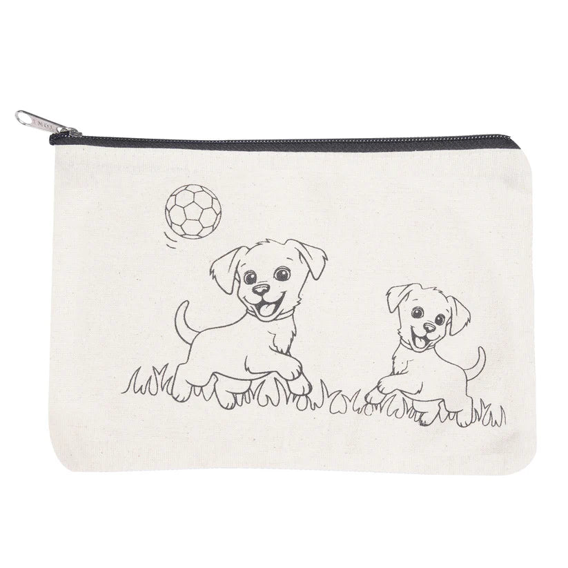 Pourezy Dog Family Canvas Pouch Kit