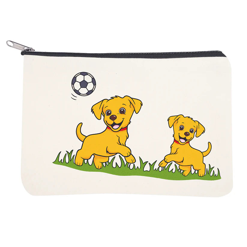Pourezy Dog Family Canvas Pouch Kit
