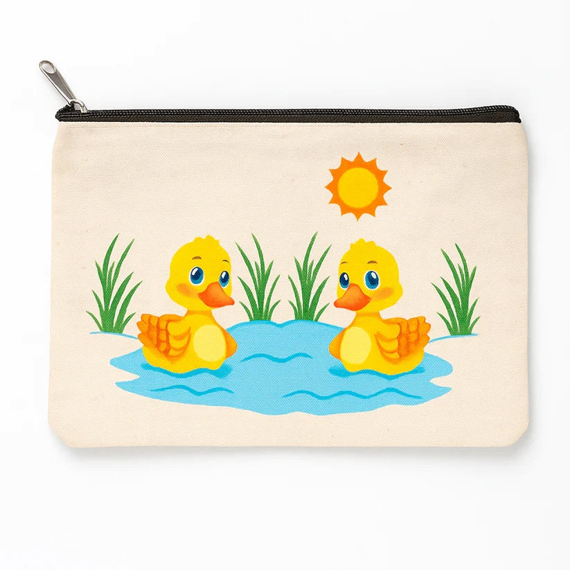 Pourezy Little Ducks Canvas Pouch Kit