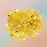 Dyed Crystal Chips – Yellow