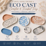 Eco Cast Coaster & Trinket Tray Art Workshop