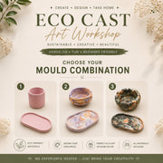 Eco Cast Jar & Trinket Tray Art Workshop