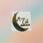 Eid Mubarak Metal Sticker