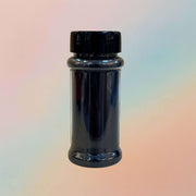Fine Black Glitter Bottle