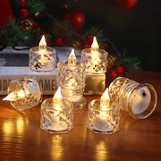 Flameless Led Tea Light Candles Battery Powered