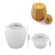 Flower Pot Mold Concrete Cement Gypsum Plaster Silicon Mold