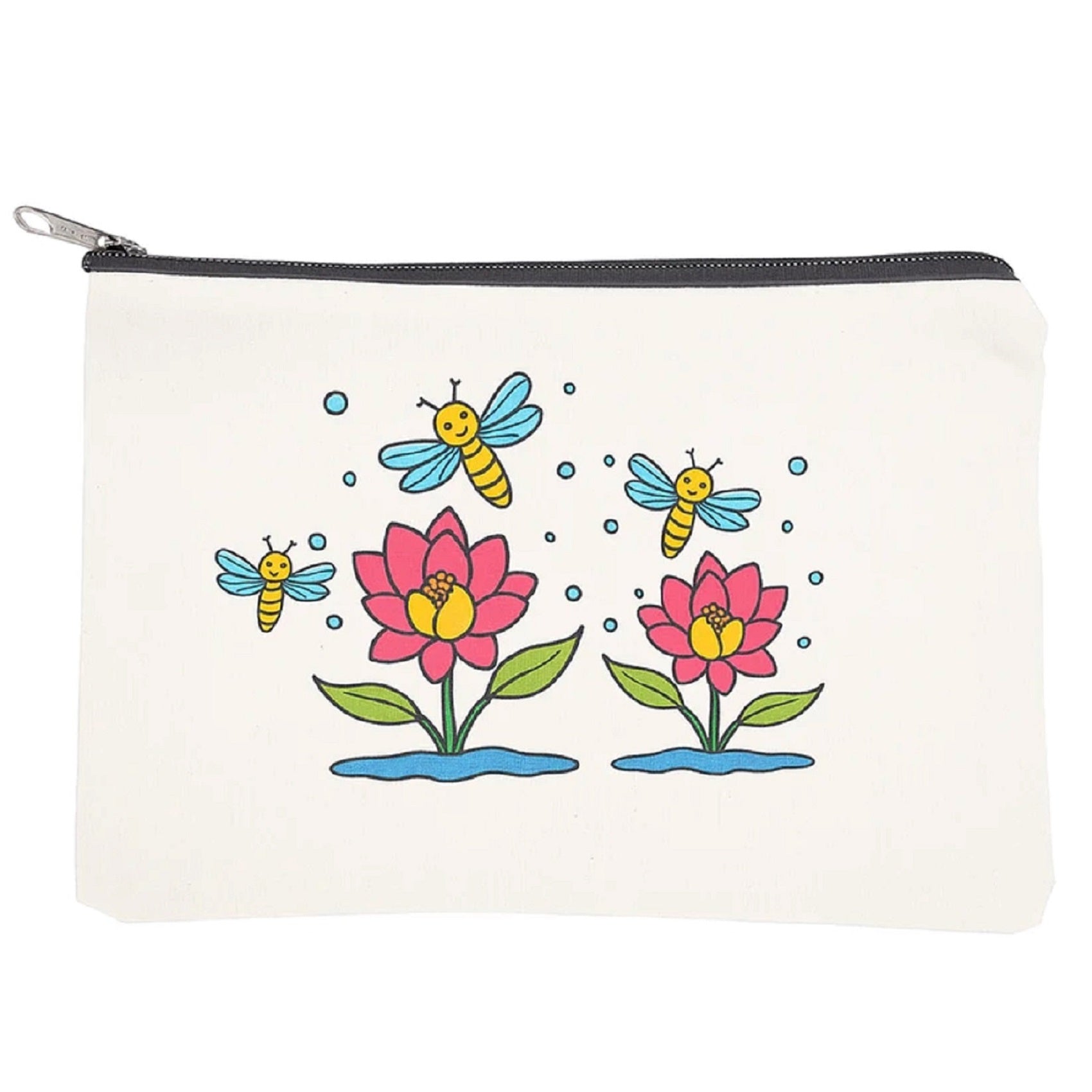 Pourezy Blooming Flowers Canvas Pouch Kit