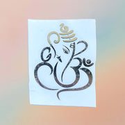 Ganesha Metal Sticker
