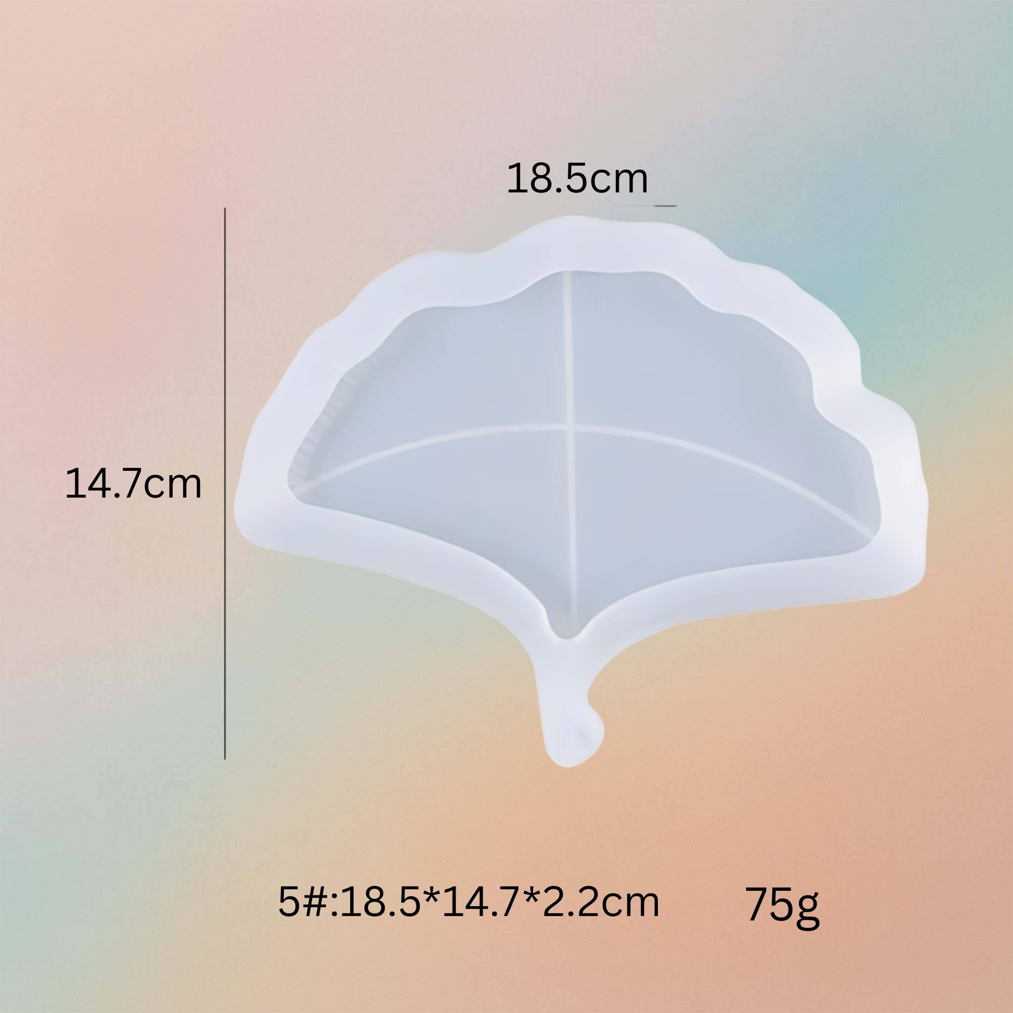 Ginkgo Leaf Plate Silicone Mold
