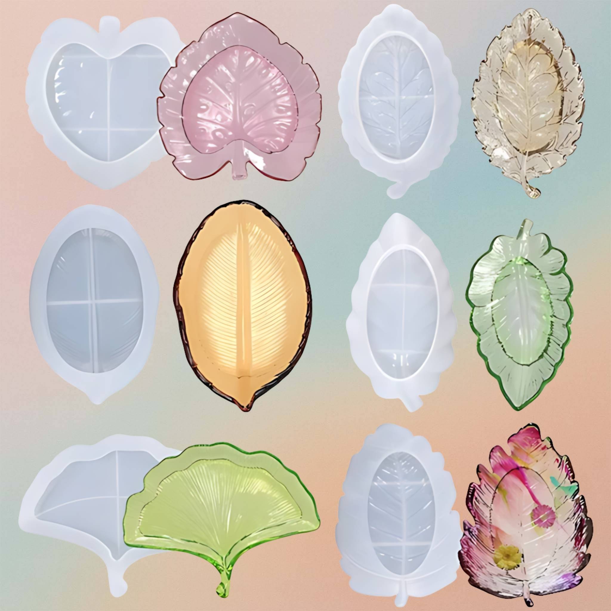 Ginkgo Leaf Plate Silicone Mold