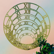 Gold Acrylic Ring For Wall Clock