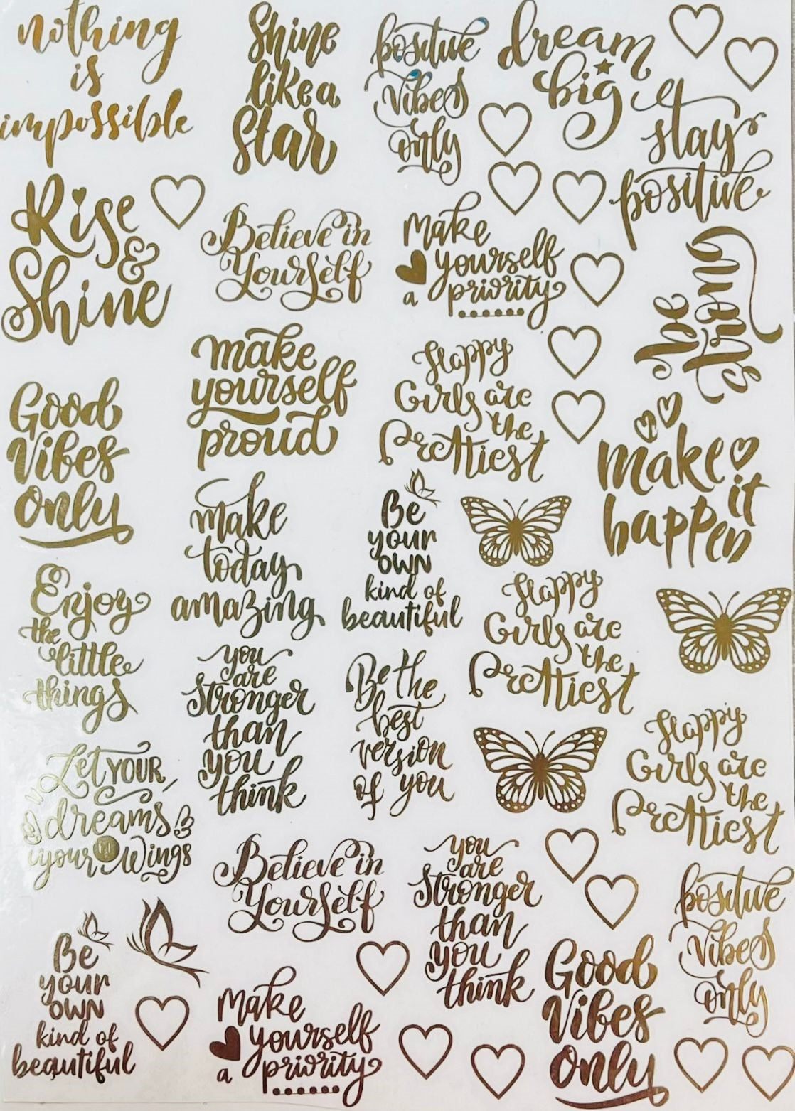 Good Vibes Only Metal Sticker