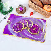 Drusy Irregular Rectangular Tray Mould For Resin & Art Crafts Making