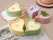 Heart Cup Silicone Mould For Candle, Resin, Gypsum & Art Crafts Making
