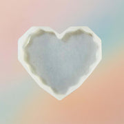 Heart Shape Geometric Coaster Silicon Mould