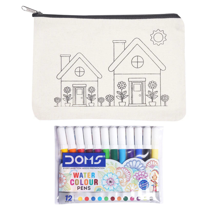 Pourezy Home Sweet Home Canvas Pouch Kit